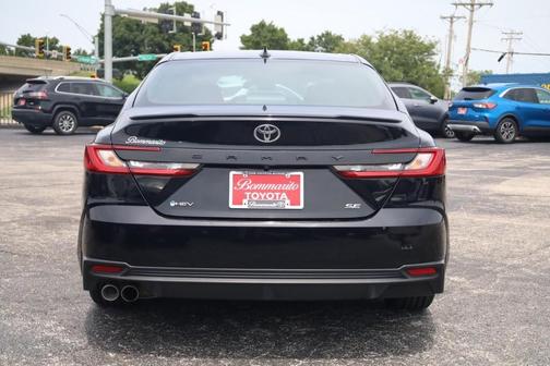 Midnight Black Metallic 2025 Toyota Camry SE