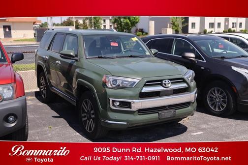 Army Green 2022 Toyota 4Runner Limited