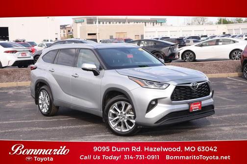 Celestial Silver Metallic 2024 Toyota Highlander Limited