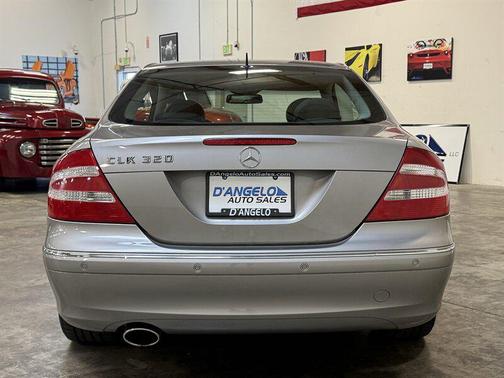 Pewter Silver Metallic 2004 Mercedes-Benz CLK-Class 320