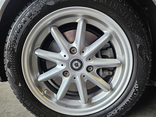 Silver Metallic 2015 smart ForTwo Electric Drive passion