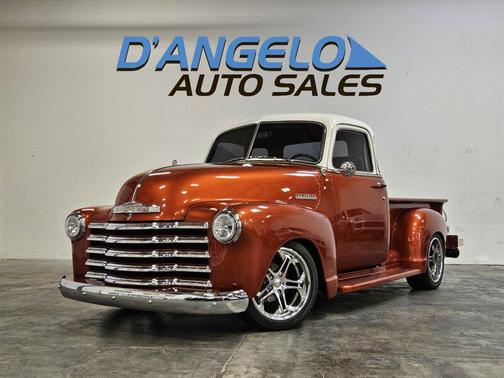 Orange 1948 Chevrolet 3100 Base Truck