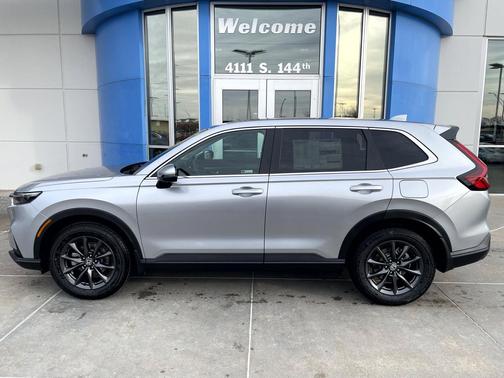 Solar Silver Metallic 2026 Honda CR-V EX-L AWD