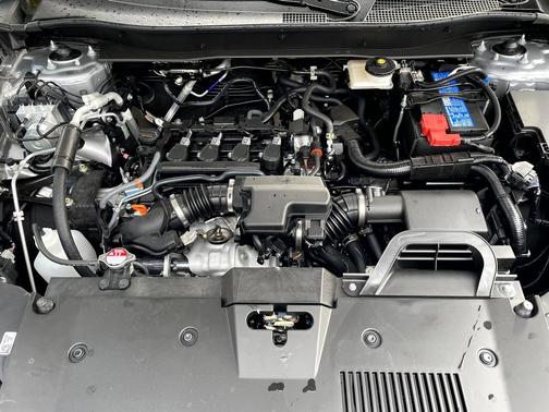 Solar Silver Metallic 2026 Honda CR-V EX-L AWD