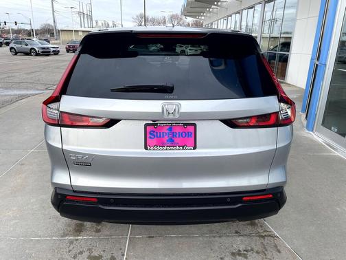 Solar Silver Metallic 2026 Honda CR-V EX-L AWD