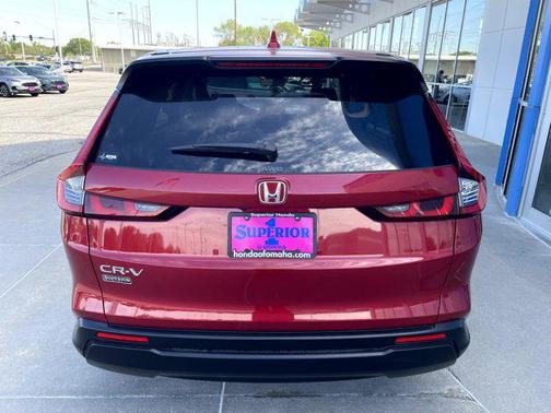 Radiant Red Metallic 2025 Honda CR-V EX AWD