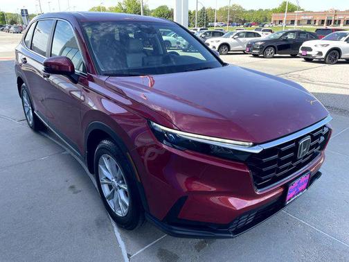 Radiant Red Metallic 2025 Honda CR-V EX AWD
