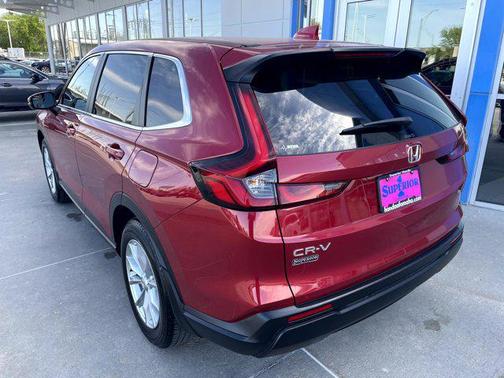 Radiant Red Metallic 2025 Honda CR-V EX AWD