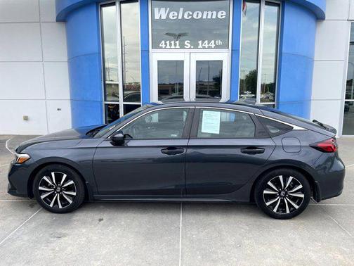 Gray 2023 Honda Civic EX-L