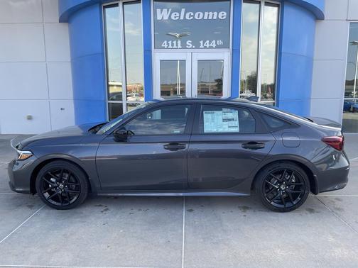 Meteorite Gray Metallic 2026 Honda Civic Hybrid Sport