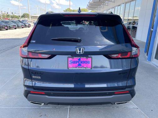 Canyon River Blue Metallic 2026 Honda CR-V Hybrid Sport-L AWD