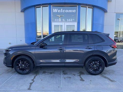 Meteorite Gray Metallic 2026 Honda CR-V Hybrid Sport-L AWD