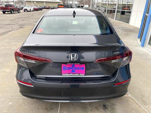 Meteorite Gray Metallic 2026 Honda Civic Hybrid Sport