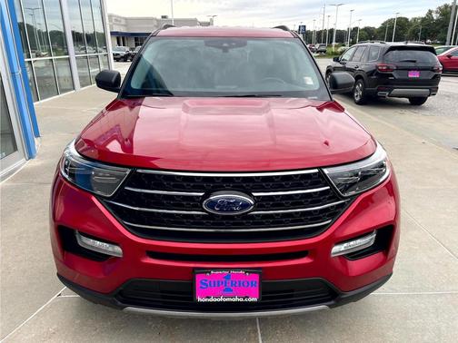 Rapid Red Metallic Tinted Clearcoat 2020 Ford Explorer XLT