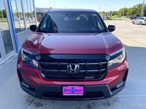 Radiant Red Metallic II 2025 Honda Ridgeline Sport