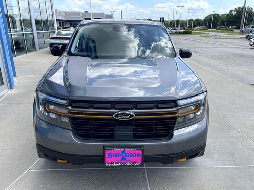 Gray 2024 Ford Maverick Lariat