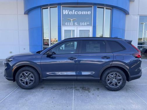Canyon River Blue Metallic 2026 Honda CR-V Hybrid TrailSport AWD