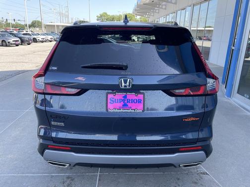 Canyon River Blue Metallic 2026 Honda CR-V Hybrid TrailSport AWD