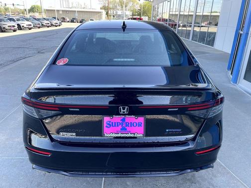 Crystal Black Pearl 2026 Honda Accord Hybrid Sport-L