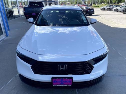 Platinum White Pearl 2026 Honda Accord LX 1.5T