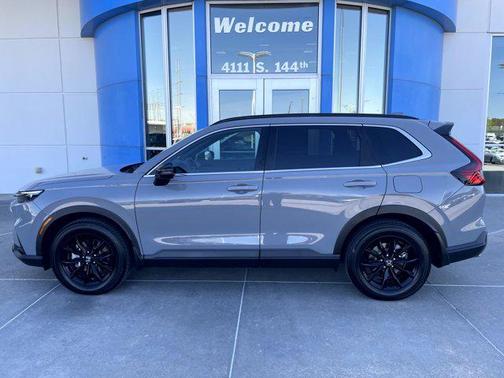 Urban Gray Pearl 2025 Honda CR-V Hybrid Sport AWD