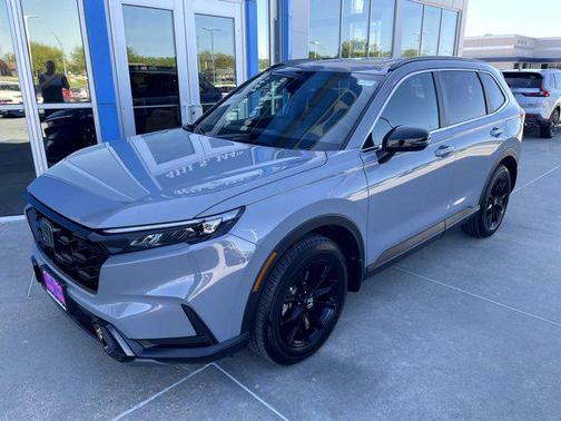 Urban Gray Pearl 2025 Honda CR-V Hybrid Sport AWD