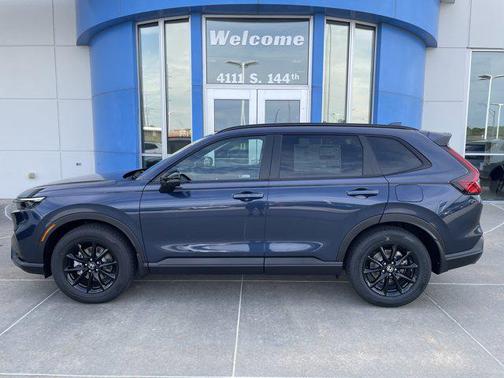 Canyon River Blue Metallic 2026 Honda CR-V Hybrid Sport AWD