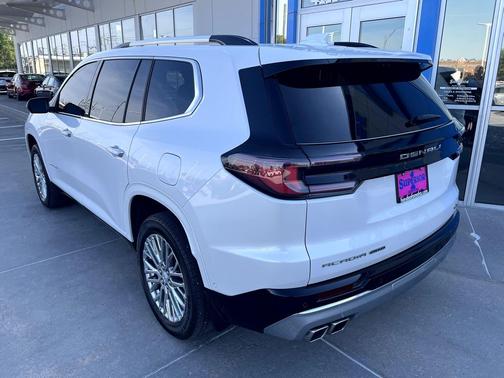 White Frost Tricoat 2024 GMC Acadia Denali