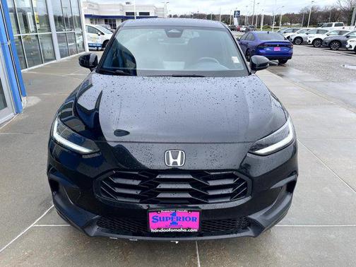Crystal Black Pearl 2024 Honda HR-V AWD Sport