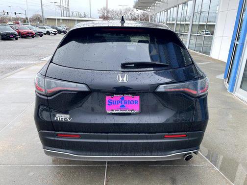 Crystal Black Pearl 2024 Honda HR-V AWD Sport