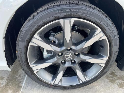Platinum White Pearl 2026 Honda Civic Hybrid Sport Touring