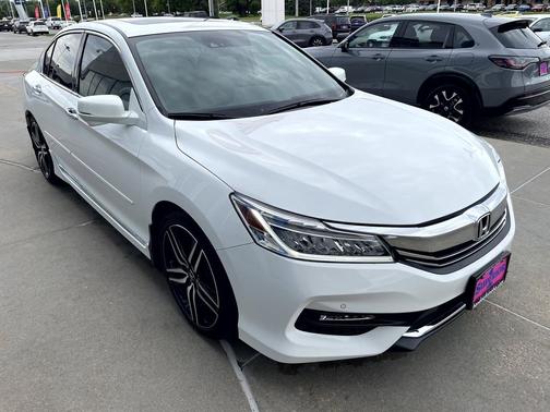 White Orchid Pearl 2016 Honda Accord Touring