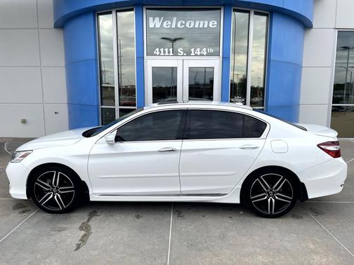 White Orchid Pearl 2016 Honda Accord Touring