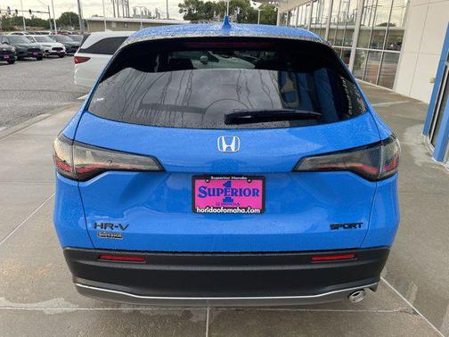 Boost Blue Pearl 2026 Honda HR-V AWD Sport