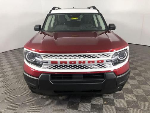 RUBY RED METALLIC TC 2025 Ford Bronco Sport Heritage
