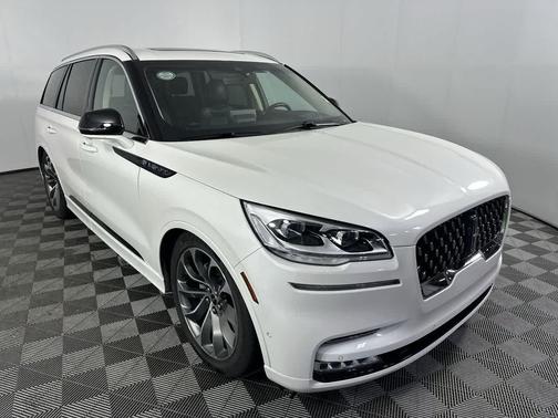 PRISTINE WHITE MET 3C 2022 Lincoln Aviator Grand Touring AWD