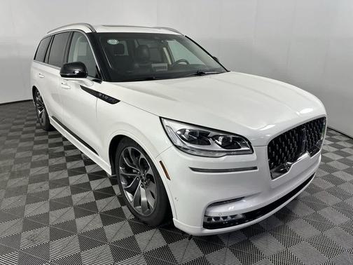 PRISTINE WHITE MET 3C 2022 Lincoln Aviator Grand Touring AWD