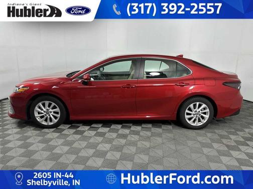 Supersonic Red 2024 Toyota Camry LE