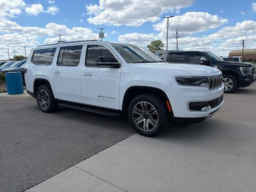 Bright White Clearcoat 2024 Jeep Wagoneer L Series II 4x4