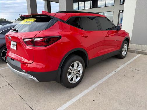Red Hot 2021 Chevrolet Blazer 1LT