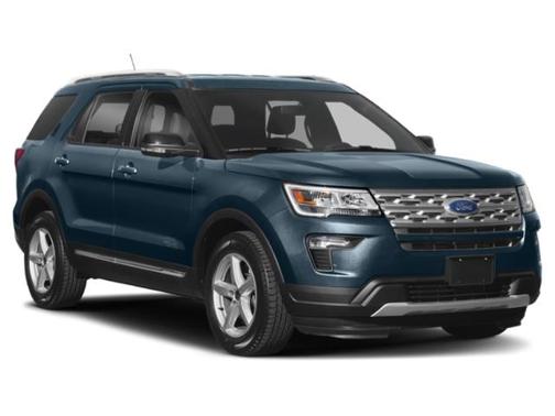 BLUE METALLIC 2018 Ford Explorer Platinum