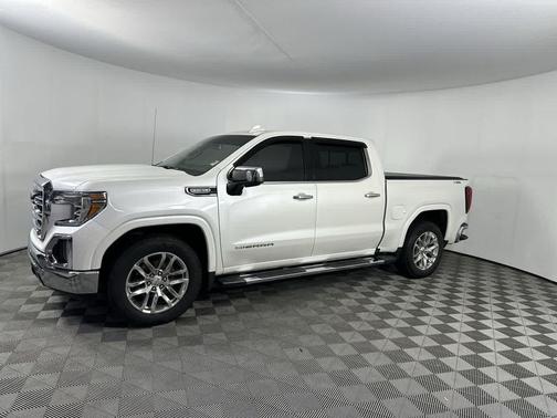 White Frost Tricoat 2019 GMC Sierra 1500 SLT