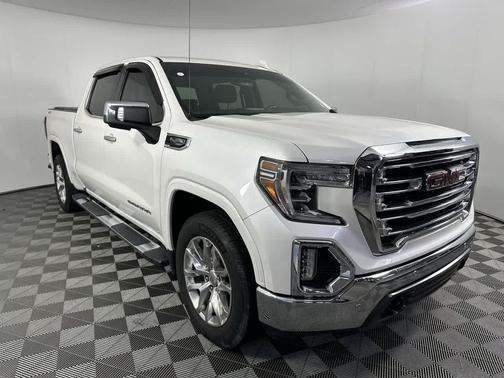 White Frost Tricoat 2019 GMC Sierra 1500 SLT