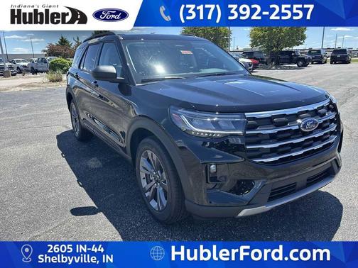 AGATE BLACK METALLIC 2026 Ford Explorer Active