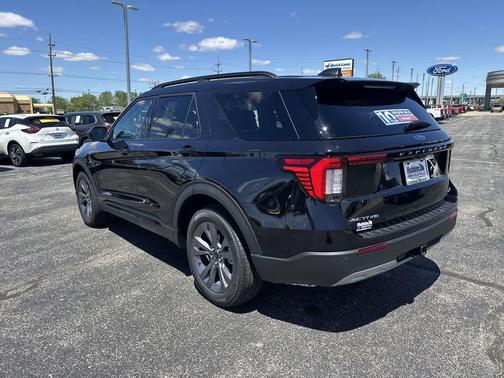 AGATE BLACK METALLIC 2026 Ford Explorer Active