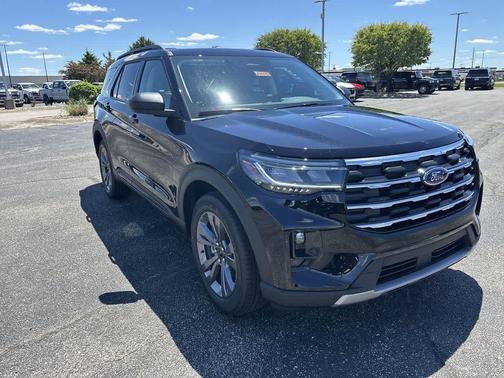 AGATE BLACK METALLIC 2026 Ford Explorer Active