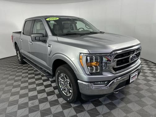 ICONIC SILVER METALLIC 2021 Ford F-150 XLT
