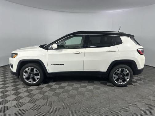 White Clearcoat 2019 Jeep Compass Limited