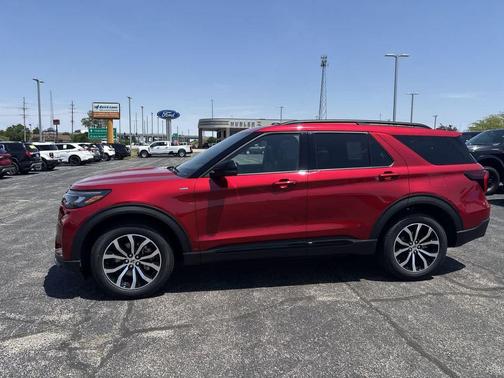 RAPID RED MET TINTED CC 2026 Ford Explorer ST-Line