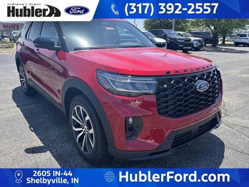 RAPID RED MET TINTED CC 2026 Ford Explorer ST-Line